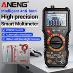 LinkMejor SZ11 SZ12 Pro Digital Multimeter 20000 Counts True RMS AC DC Voltage Current Resistance Capacitance Frequency Temperature Tester NCV Live Wire Detection Backlit LCD Auto Shutdown