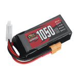 LinkMejor Power 14.8V 1050mAh 150C 4S LiPo Battery XT60 Plug for RC Drone