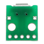 Micro USB To Dip Female Socket B Type Microphone 5P Patch To Dip With Soldering Adapter Board