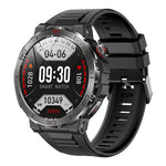 MK68 1.43inch AMOLED Display Compass bluetooth Call Heart Rate Blood Oxygen Monitor Stress Testing Women's Health Sleep Monitoring Multi-sport Modes Music Playback IP68 Waterproof Smart Watch
