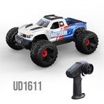 LinkMejor 1611 RTR 1/16 2.4G 4WD 30km/h RC Car LED Light High Speed Off-Road Truck Full Proportional Vehicles Models Oil Filled Shocks Toys