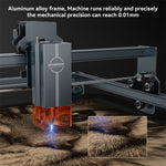 [US Direct]Refurbished ATOMSTACK A10 PRO V2 12W CO2 Laser Engraving Machine with Auto Air Assist 400x400mm Area 0.01mm High Precision Laser Engraving Machine for Wood and Metal Dark Acrylic Glass