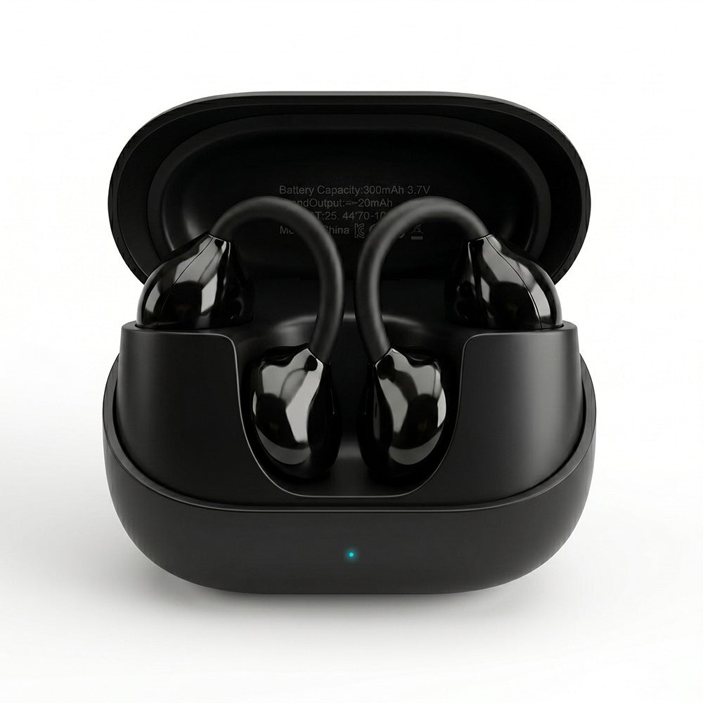 Monster AC235 TWS Earclips Wireless bluetooth 6.0 Earphone 13mm Peptide Membrane Speaker 360° Surround Stereo AI Simultaneous Interpretation Sports Headphones