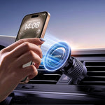 LinkMejor LP845 Magnetic Car Phone Holder Air Vent Mount with N52 Magnets Air Vent 360° Rotation Universal for iPhone 16 16 Pro 15 14 13 Pro Max for HUAWEI for SAMSUNG
