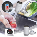 3000W Instant Tankless Electric Water Heater Faucet with LED Display Easy Installation IPX4 Waterproof for Kitchen Bathroom