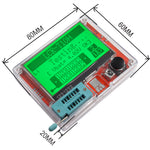 LCR-T10H Transistor Tester Multimeter TFT Display Auto Measurement 3.7V Lithium Battery 25pF-100mF 0.01Ω-50MΩ 80x60x20mm