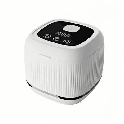 Tevorex 48KHZ High-Frequency Ultrasonic Cleaning Machine 200ml Capacity Three-Level Time Setting UVC Household Ultrasonic Cleaner for Denture Jewelry Pacifier