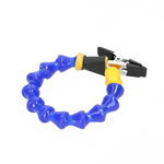 Two/Four/Five Brackets Maintenance Fixture Aluminum Alloy Clamp Soldeirng Iron Holder Benches Vise Table Clamp with Flexible Arm Printed Circuit Board Welding Repairs