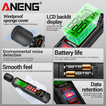 LinkMejor GN102 Digital Noise Meter 30-130dB Sound Level Meter LCD Backlit Display Compact Design Accurate Measurement
