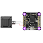 LinkMejor F722 F7 2-8 Axis Multi-rotor Aircraft Flight Controller with DJI 6 Pin Port for FPV Racing Drone Support Betaflight INAV