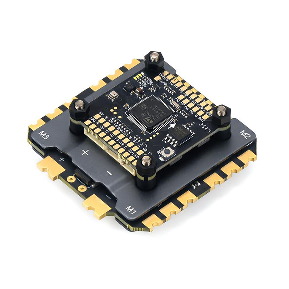 30.5*30.5mm LinkMejor ARGUS PRO ECO Stack F722 Flight Controller 80A 4-8S 32-bit ESC for 15 Inch RC FPV Racing Drones