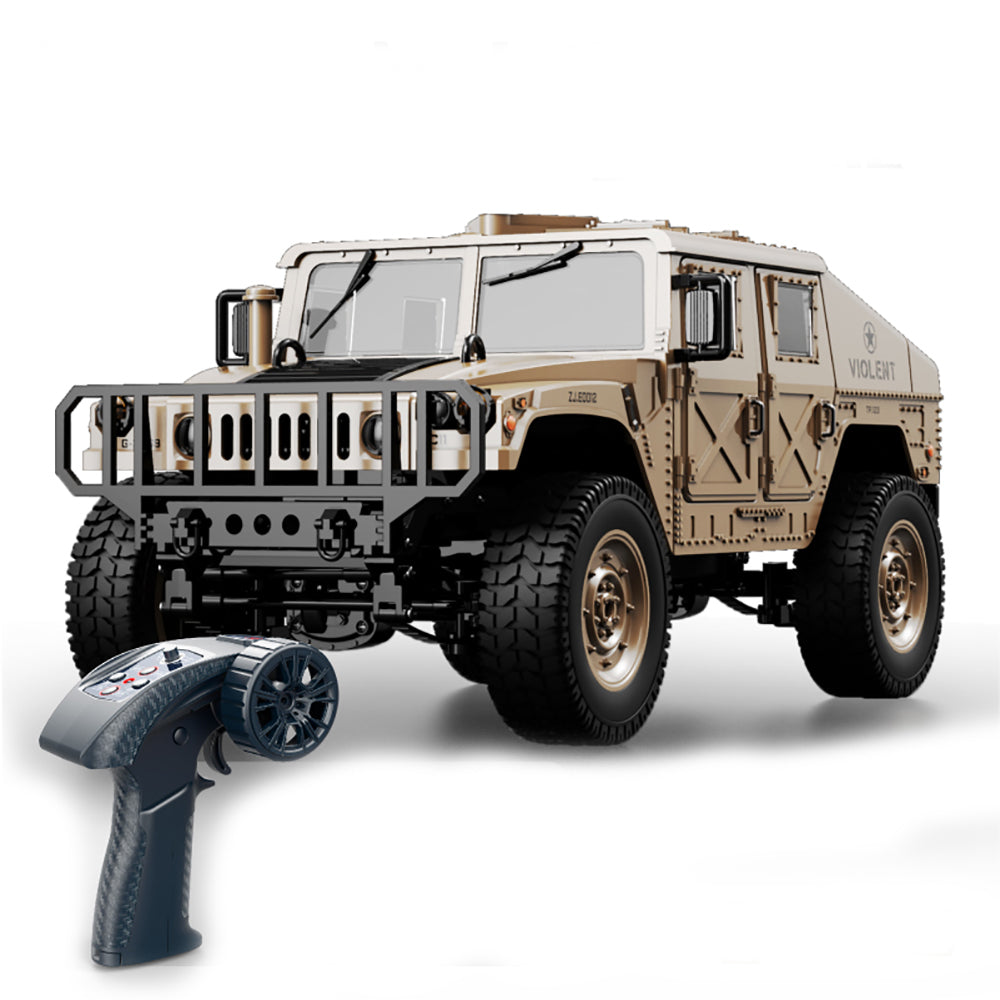 LinkMejor C8835 Hummer Military Simulation 1/14 2.4G 4WD RC Car Full Proportional Rock Crawler Pickup Off-Road Truck Vehicles Toys