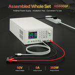 LinkMejor RD6006P 360W 60V 6A USB Completed Set Digital Control AC to DC Adjustable Voltage Current Lab Bench Power Supply Module