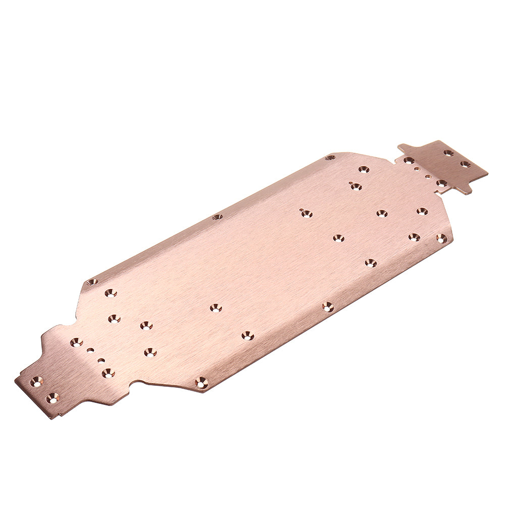 LinkMejor 124017 124019 1/12 RC Spare Alloy Chassis Car Bottom Plate 1823 Vehicles Model Parts