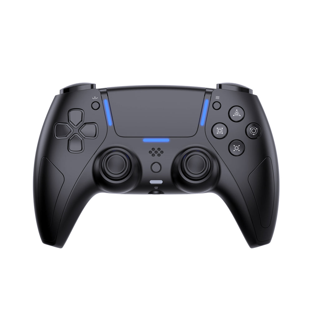 LinkMejor LinkMejor-P5148Pro PS5 Wireless bluetooth Controller Dual Mode 6-Axis Motion Dual Vibration Gamepad with Hall Joysticks LED Light Bar Built-in Speaker Rechargeable Gaming Controller for PS5 PC Android iOS Multi-Platform