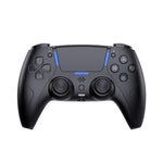 LinkMejor LinkMejor-P5148Pro PS5 Wireless bluetooth Controller Dual Mode 6-Axis Motion Dual Vibration Gamepad with Hall Joysticks LED Light Bar Built-in Speaker Rechargeable Gaming Controller for PS5 PC Android iOS Multi-Platform