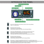 D186BT TPA3116 100W+100W Stereo Bluetooth MP3 Audio Decoder Amplifier Board with Recording Treble Bass Controls