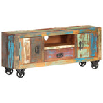 TV Cabinet 47.2"x11.8"x19.7" Solid Reclaimed Wood