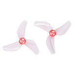 4 Pairs / 12Pairs Gemfan 1207 1207-3 1.2 Inch 3-blade PC Propeller 1.0mm Hole for Betafpv Air65 II RC FPV Racing Drones