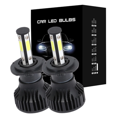H1 / H3 / H4 / H7 / 9005 / 9006 Pair Car LED Headlight 6500K White 12V 16000LM/Set Car Headl Lamps IP67 Waterproof Level