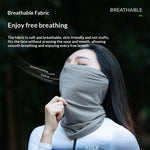 LinkMejor Warm Cycling Mask Soft Comfy High Elastic Neck Gaiter Breathable Fask Neck Protection for Outdoor Sports