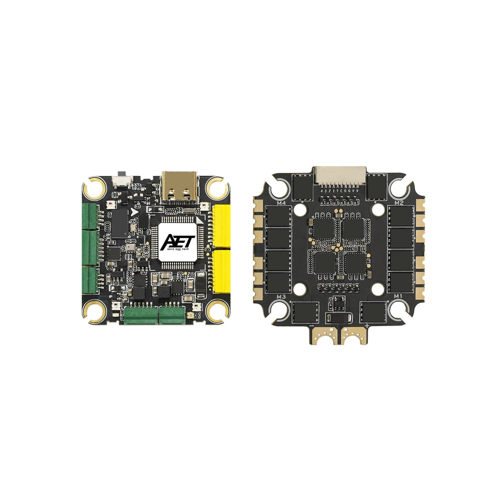 30.5*30.5mm AET HD F405 Flight Controller 60A 4in1 ESC Stack for Freestyle RC FPV Racing Drones