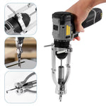Square Hole Drill Bit Adapter Drill Bit Fixing Bracket Professional Attachment Joint Mortiser Bit for Woodworking Tools