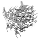 LinkMejor® 320Pcs Connector Cold Pressed OT/UT Crimp Terminals Copper Nose Wiring Fork Set with Box