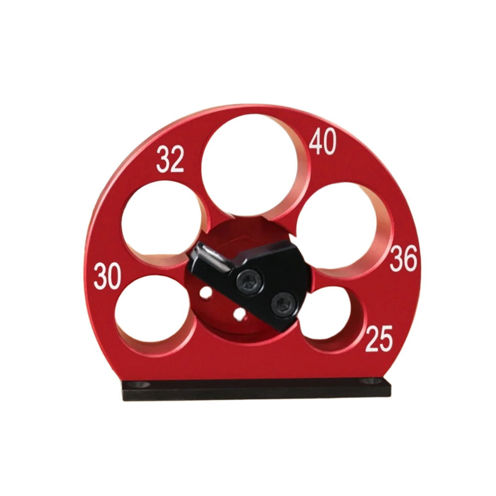 Adjustable Drill Milling Dowel Round Rod Tool with Carbide Blade 25-40mm Holes Electric Drill Milling Dowel Maker Jig