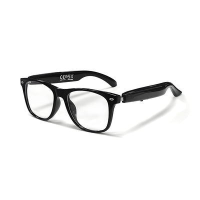 Bakeey F16 AI bluetooth 5.4 Glasses Real Time Translation 100 Languages Music Calling Type-C Charging Anti Blue Light UV Protection Touch Control Dual Motherboard Design Smart Glasses