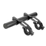 LinkMejor Detachable Bike Extended Bracket Aluminum Alloy Firmly Waterproof Rust-proof Lightweight Double Bars Suit for 20-30mm Handlebar