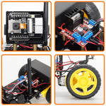 LinkMejor Robot Starter Kit For Arduino Programming with ESP32 Camera and Codes Learning Develop Skill Basic Version