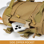 IPRee Tactical Camping Chest Bag Outdoor Hiking Trekking Fishing Cycling Pack Portable Travel Sports Luggage Rucksack Fanny Pack