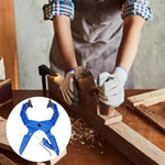 Woodworking G-shaped Spring Clamp Lightweight Adjustable Width C Handheld Jig Multifunctional Flat Head Clamping Retainer Tools