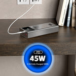 TECLAST H20 Pro PD45W 73Wh 20000mAh Power Bank with Digital Display Screen External Battery Power Supply with 2 Inputs & 3 Outputs Support UFCS PD QC SCP FCP AFC Fast Charging for iPhone 17 17Pro 16 Pro Max 15 14 13 for Huawei Mate XTs