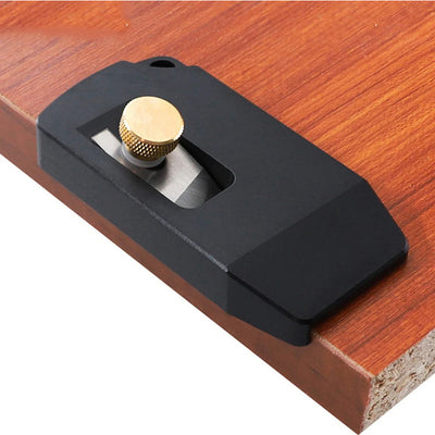 Hand Planer Knife Trimming Edge Trimmer Aluminum Alloy HSS Blade Ergonomic Design Anti-Rust High Accuracy for Woodworking and Cabinet Making