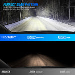 LinkMejor A500-N90 180W 36,000LM/Pair High Power Car LED Headlights 6500K Bright White