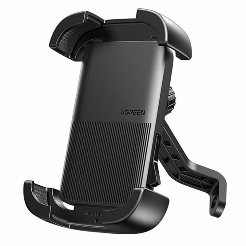 LinkMejor Motorcycle Phone Mount 360° Rotation Handlebar/Rearview Mirror Shockproof for Bike Scooter Electric Vehicle Compatible with 4.7-6.9 Inch Mobile Phone