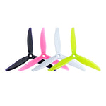 2Pairs / 6Pairs GEMFAN 4935-3 4935 4.9 Inch 3-blade PC Propeller 5mm Hole for RC FPV Racing Drones