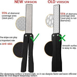 Double Sided Folded Pocket Sharpener Diamond Knife Sharpening Stone Kitchen Tool Professional Grindstone Knife Fast Sharpener