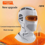 LinkMejor Warm Winter Cycling Caps Men Women Cold-Proof Thermal Sports Hoods Full Face Mask Ski Hunting Helmet Liner Head Neck Cover
