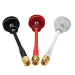 Realacc 5.8GHz 5dBi 50W Omnidirectional Flat Panel Antenna SMA/RP-SMA Tower Plated for FPV Racing Drone RC Transmitter Receiver