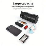 LinkMejor Bike Handlebar Bag Large Capacity Waterproof Bicycle Front Bag With Shoulder Strap Portable Cycling Storage Pannier For MTB Road Bike
