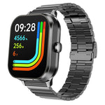 D8pro 2.01-inch HD Screen Clamshell 2-in-1 Headset Design NFC Function bluetooth Call Heart Rate Blood Pressure SpO2 Monitor Sleep Monitoring Multi-sport Modes Smart Watch