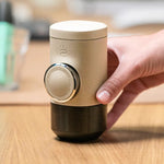 LinkMejor Minipresso NS2 18Bar Portable Espresso Maker Compatible with NS Original Capsules Manually Operated Small Handheld Coffee Machine for Travel Camping