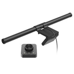 LinkMejor Monitor Light Bar Eye-Care Flicker-Free Desk Lamp 3 Color Temperatutes Ajustable Wireless Remote Control Stepless Dimming Aluminum Alloy Computer Screen Light