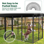 PawGiant Oversized Large Dog Kennel Outdoor Anti-UV Dog Playpen House Fence Pet Crate US