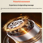 Lenovo L-SHH001 Neck Shoulder Massager 12D Massage Heads 3 Modes Heat Therapy USB Rechargeable Neck Message Instrument for Home Office Use