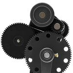 Manual Coil Winder Counter Machine Cast Iron Frame Steel Gear Wire Diameter 02-26mm Mechanical Winding Tool Reliable Compact Design