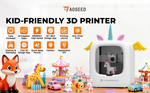 [EU/US Direct]AOSEED X-MAKER JOY AI Kids' V4.0 3D Printer 300mm/s Print Speed 120×120×120mm Build Volume Support Wi-Fi App Control